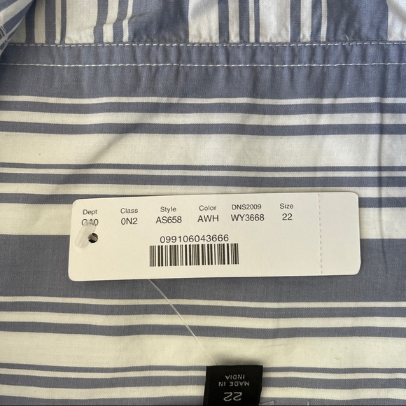 J. Crew Cotton Poplin Popover - NWT! - Picture 5 of 10